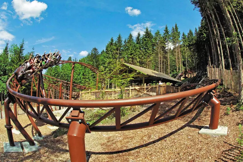 Märchenpark Bergachterbahn Gipfelstürmer Rutschen