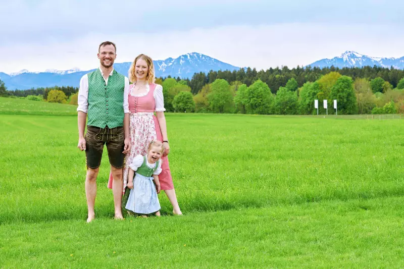 Bayern genießen Kinderland Landleben Bauernhof